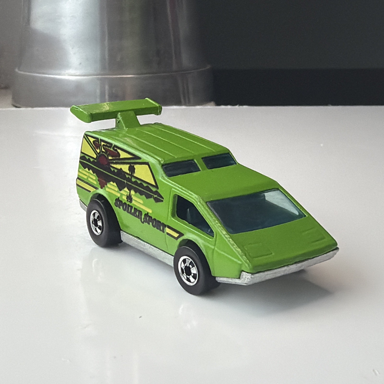 Hot Wheels SPOILER SPORT Custom Van Green Classy Customs Vintage 1978 Diecast HK thumbnail 11