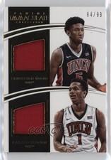 2015 Panini Immaculate Collegiate Combos 84/99 Christian Wood Rashad Vaughn 00ht