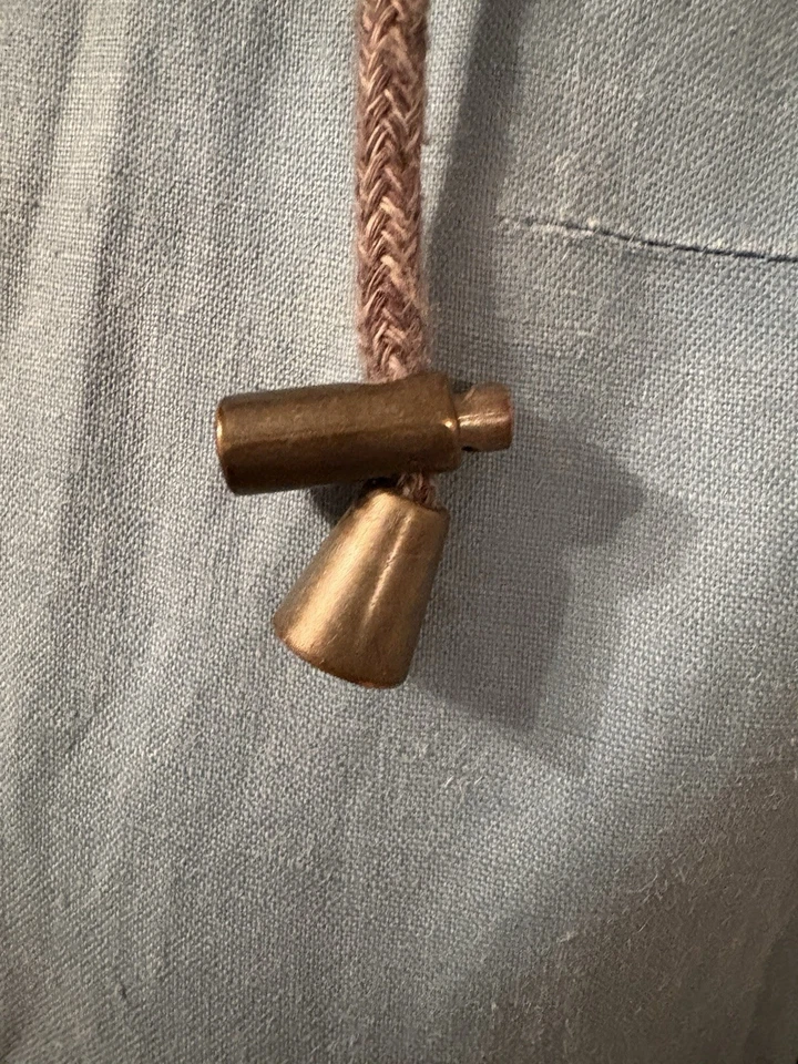 Ladies Seasalt Rain Coat Linen Waterproof With Hood Size UK 12 - Image 4 of 4