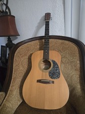 Squier by Fender GC-6 Dreadnought 6-String Acoustic Guitar Natural