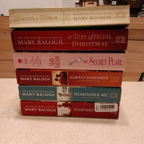 Mary Balogh Lot of 6 Romance Paperbacks. Mixed Series- Titles In Description
