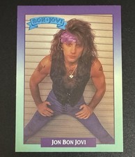 Jon Bon Jovi 1991 Brockum Rock Cards #175