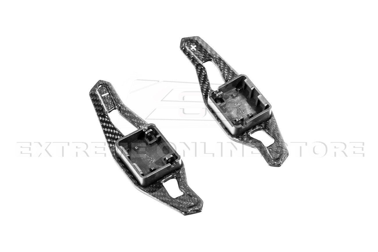 Lamborghini Style CARBON FIBER Steering Wheel Paddle Shifter 20-Up Corvette C8