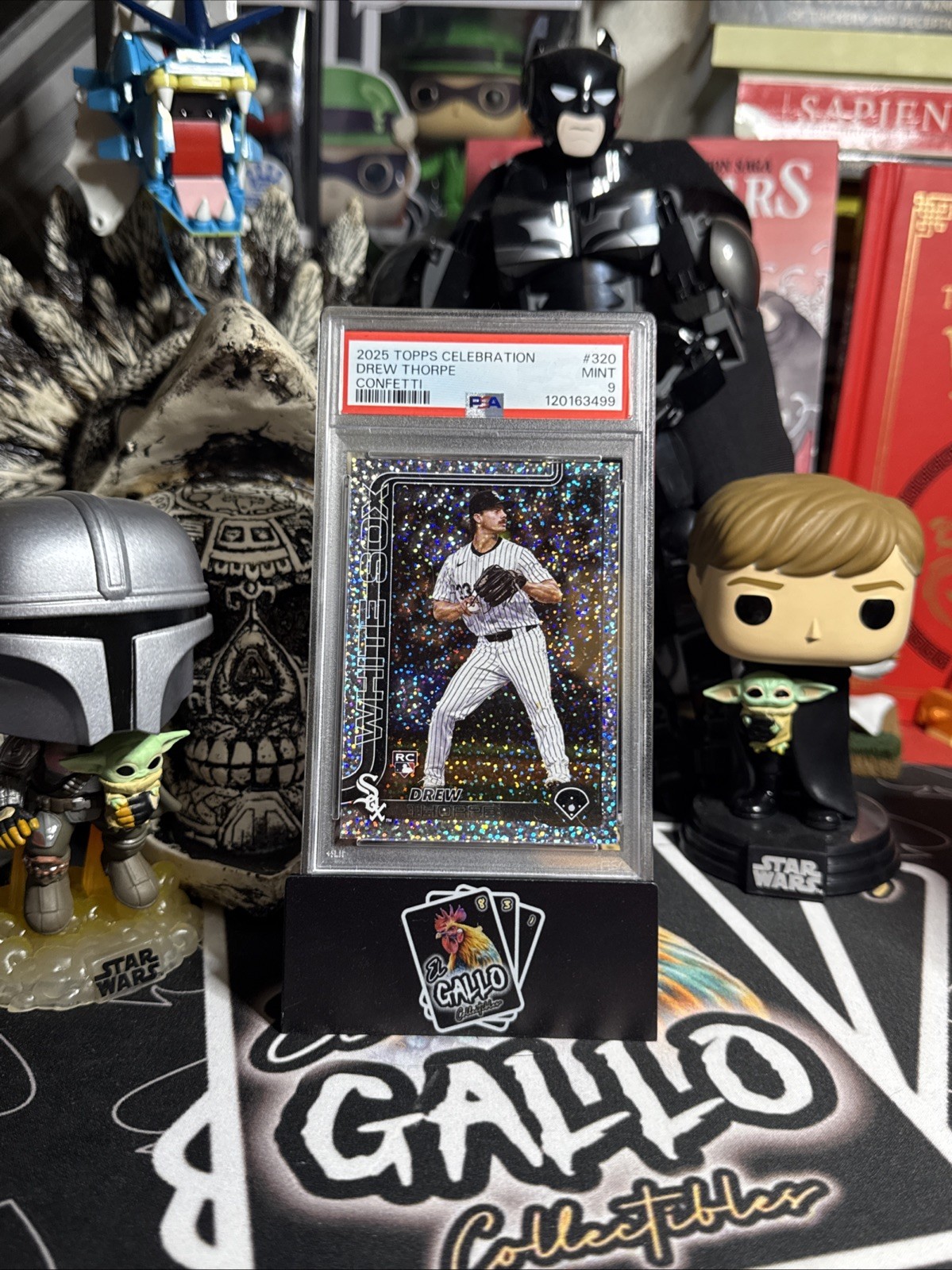 2025 Topps Series 1 - Drew Thorpe #320 Confetti (RC)