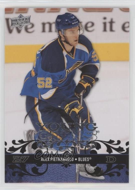 2008-09 Upper Deck Young Guns Alex Pietrangelo #241 05u8