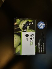 Genuine HP 564XL Black Ink Cartridge CN684WN High Yield New Exp; 04/25