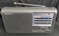 Sony ICF-36 Portable Weather Radio - Black