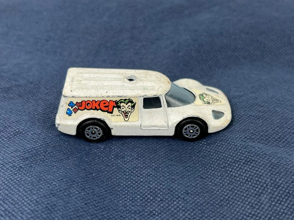 1979 Corgi DC Comics Joker, Batman, White, 1/64 Vintage Toy Car - Image 2 of 4