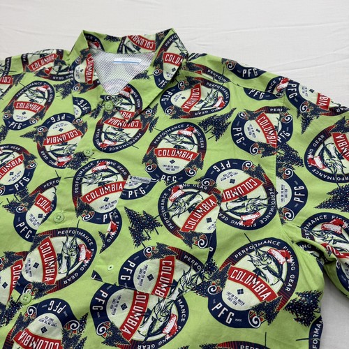 Columbia PFG Performance Fishing Gear Shirt XLT - Picture 1 of 9