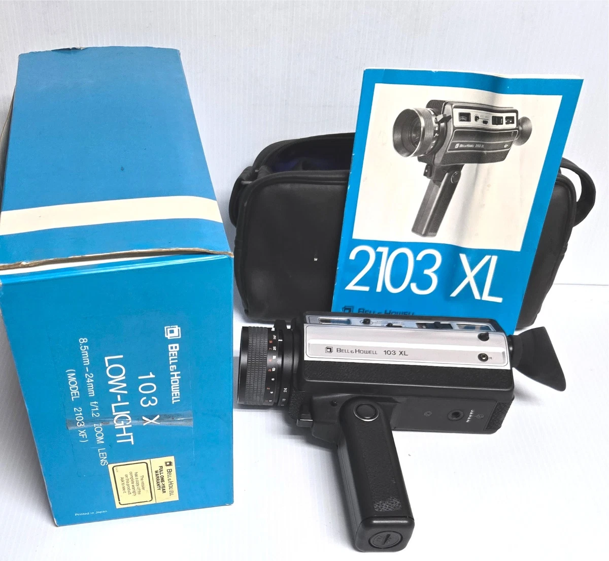 CAMERA ARGENTIQUE 8mm Bell et Howell electric eye CELLULE HS