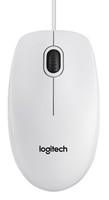 Logitech Usb Mouse B100 White