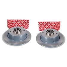 2X FEBI BREMSSCHEIBEN Ø278mm VORNE PASSEND FÜR VW 1500,1600 KAEFER