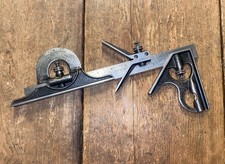 VINTAGE MOORE & WRIGHT COMBINATION SET No 990 12" CARPENTER ENGINEERS OLD TOOLS