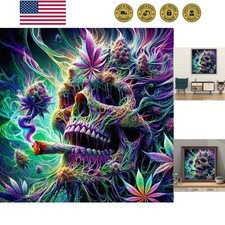 5D Diamond Art Kits for Adults,DIY Skull Diamond Painting Kits Full Drill Dia...