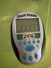 Excalibur Draw Poker 472 Handheld Electronic Game Tested Works Vintage Casino