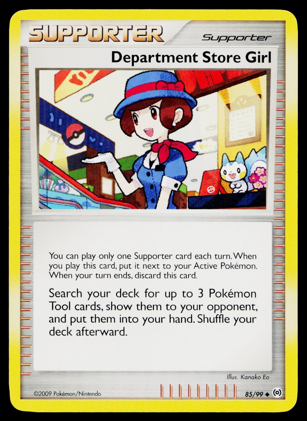 Department Store Girl 85/99 Uncommon Arceus Pokemon