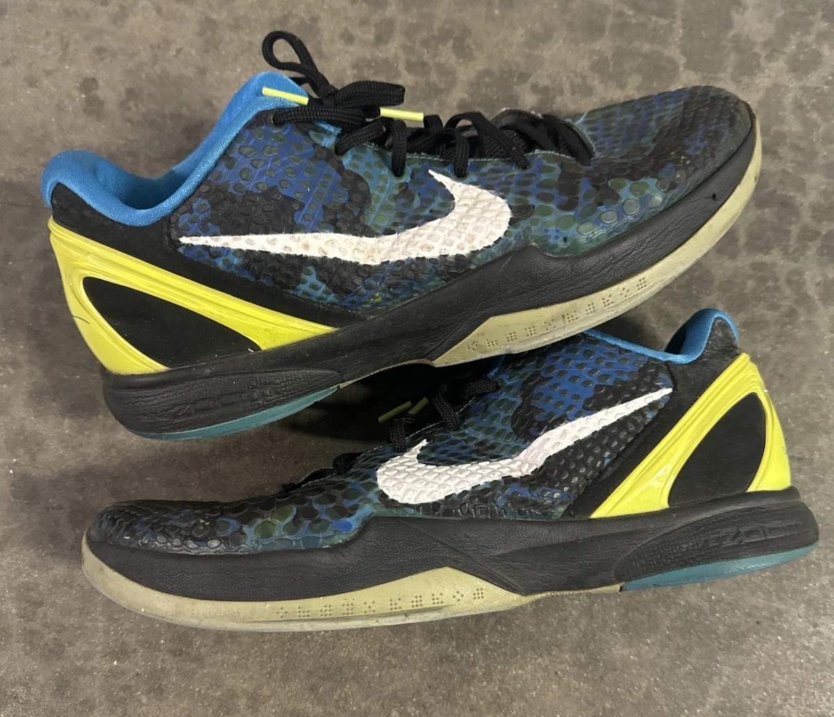 Nike Zoom Kobe 6 Blue Camo for Sale | Authenticity Guaranteed | eBay