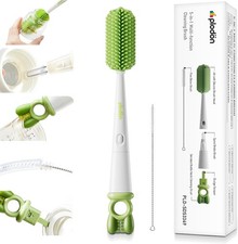 Detachable 5-in-1 Bottle Cleaning Brush Set - Silicone Baby Bottle Brush Cleaner