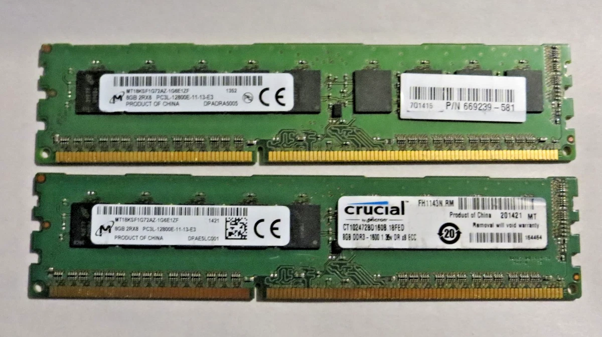 25+ 16GB DDR3 ECC Network Server RAM for sale | Updated Oct 2026