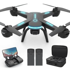 Dron con C mara HD de 1080P para Adultos y Ni os, Cu druple FPV RC con Luces