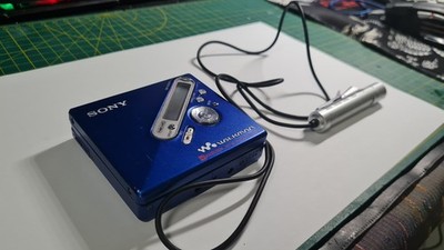 Sony Walkman Minidisc MZ-N710 Recorder/Player Net MD Japan Retro