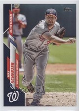 2020 Topps Update Active Leaders Wal-Mart Royal Blue Max Scherzer #U-66 5y5