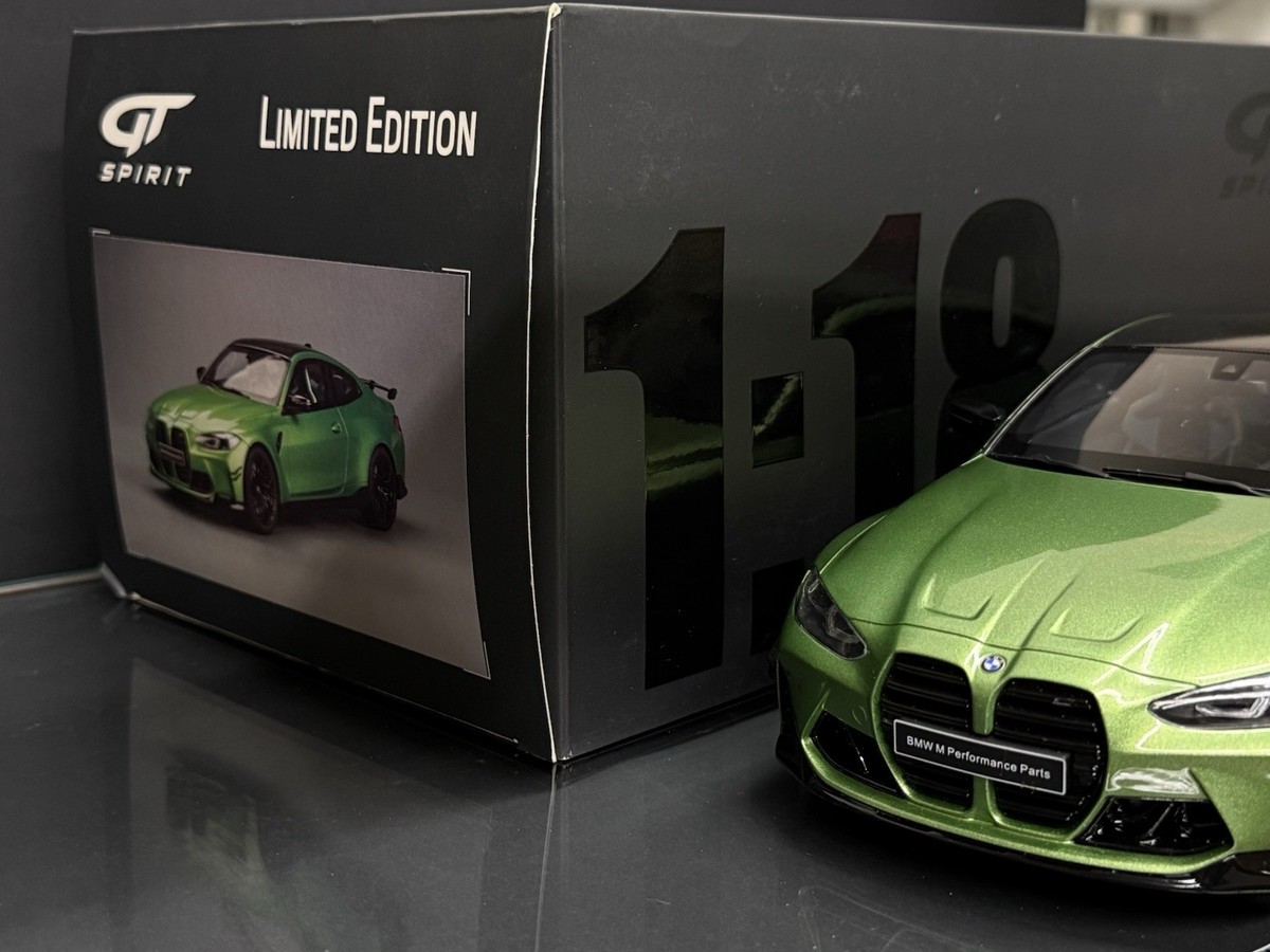 1/18 BMW M4 Competition (G82) M Performance Java Green Model by GT