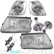 Scheinwerfer SET Rechts & Links + Blinkleuchte für VW Passat 3B 3B5 H7/H1 96-00