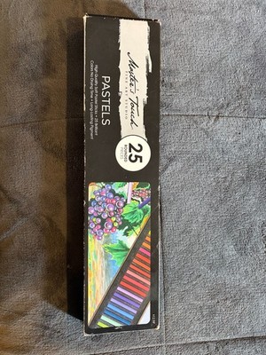 Master's Touch Fine Art Studio 25 Brilliant Colors Premium Soft Pastel Sticks