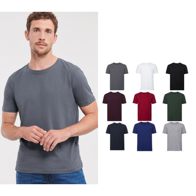 Russell Europe Pure Organic Tee 0R108M0 - Modern Shaped Fit, bequem