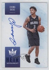2019 Panini Court Kings Heir Apparent Jade 25/25 Chuma Okeke Rookie Auto RC wy4