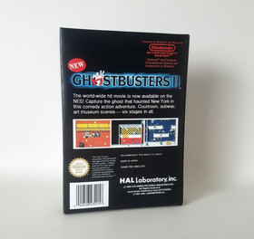 Nuovo Ghostbusters 2 II PAL Nintendo NES vuoto fatto a mano solo scatola di ricambio