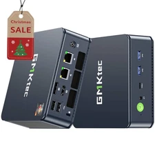 GMKtec Mini Gaming PC M5 Plus AMD Ryzen 7 5825U Up to 4.5GHz 16GB RAM 512GB SSD
