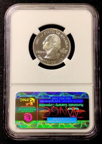 2006 S Silver QUARTER Nevada 25c! NGC Proof 70 Ultra Cameo! Top Pop! ENN Coins - Picture 2 of 2