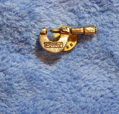 Fowler Micrometer Design Tie Pin