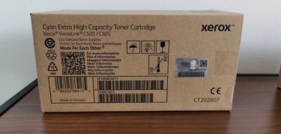 Xerox 106R03873 Cyan Extra High Capacity Toner Original VersaLink C500 C505