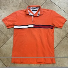 Vintage Y2K Tommy Hilfiger Polo Shirt Men's Medium