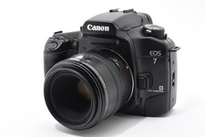 Canon EOS 7 35mm SLR Film Camera EF 50 F/2.5 Lens Near MINT  2830271