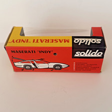 Solido Maserati Vintage Manufacture Diecast Cars, Trucks & Vans