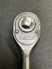 Vintage Proto 12 Drive Ratchet 544910 Made In Usa Works - See Video Vintage Proto 12 Drive Ratchet 544910 Made In Usa Works - See Video