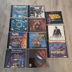 Retro PC Video Game Lot - 23 Games