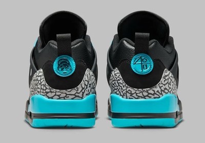 Nike Air Jordan Spizike Low Black Gamma Blue Sneakers FQ1759-005