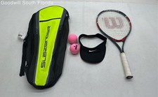 Wilson Federer 25 Junior Professional Tennis Racquet With Accessories