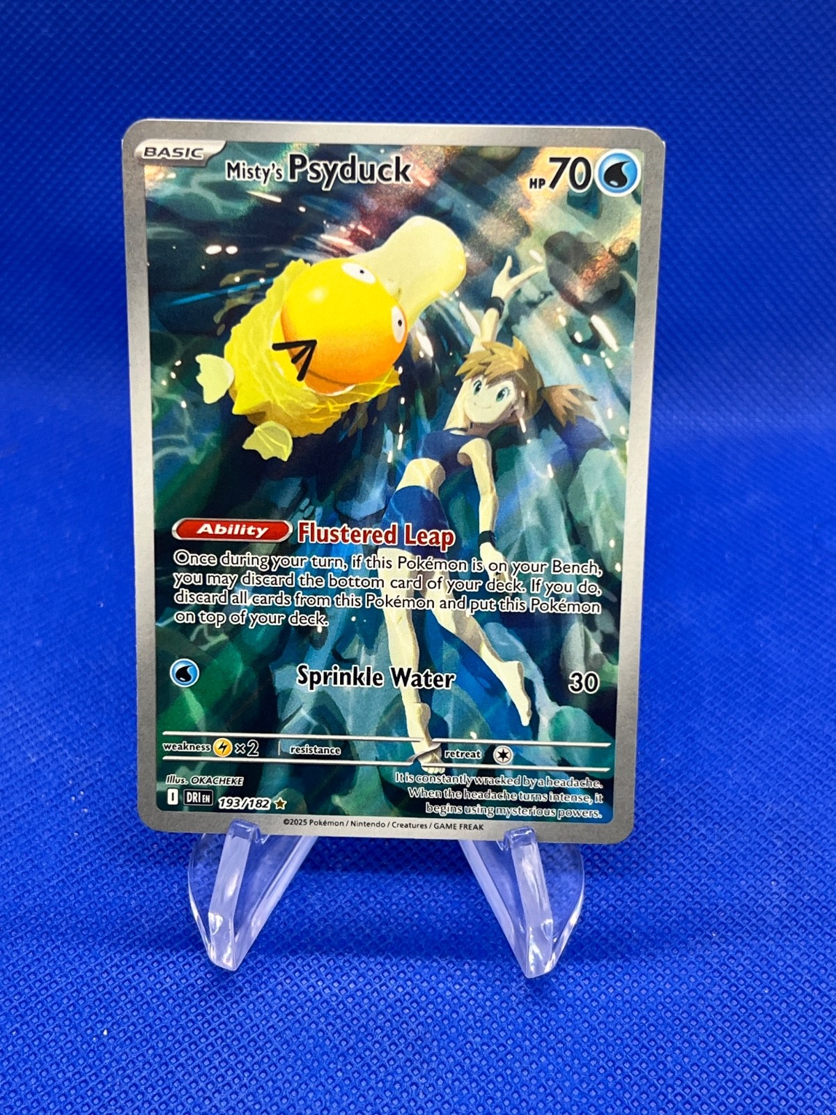 Misty's Psyduck 2025 Scarlet & Violet: Destined Rivals #193/182