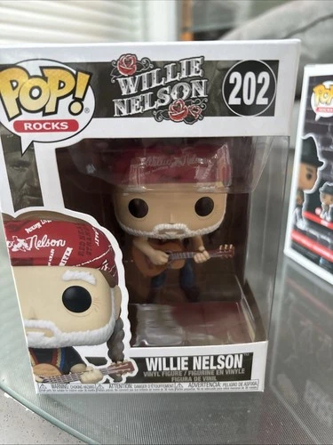 Funko POP Rocks Willie Nelson #202 Vinyl Figure new