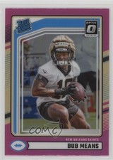 2024 Panini Donruss Rated Rookie Optic Preview Pink Prizm Bub Means #362 1k0s