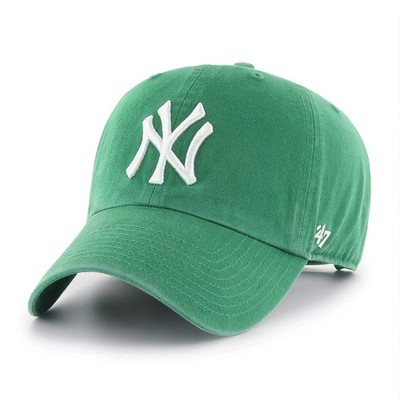 MLB New York Yankees 'Brand Clean Up Adjustable Cap, One Size, Kelly