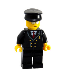 LEGO Airline Pilot Minifigure City Airport Promotional Minfigure (2928)