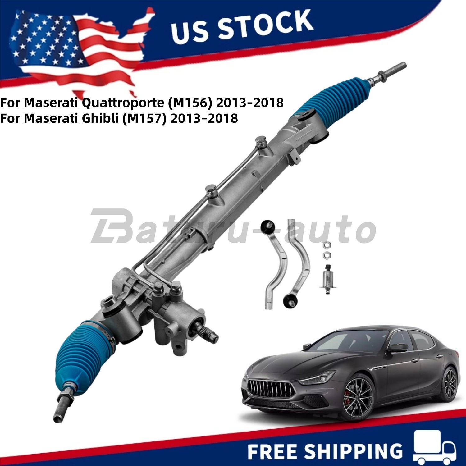 Maserati Quattroporte 2013-2018 Steering rack P/N 06700367180