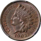 1903 Indian Cent PCGS MS62 BN Great Eye Appeal Nice Strike